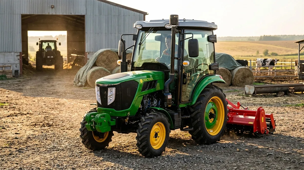 Трактор Рустрак XT-504 на ферме